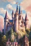 Placeholder: closeup of sleeping beauty castle, artwork