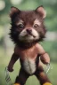 Placeholder: Wolverine toddler, full body, bokeh, hyper realistic