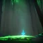 Placeholder: Sword in the middle of dark forest