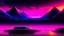 Placeholder: synthwave nostalgic retro