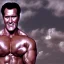 Placeholder: film still young bruce campbell bodybuilder dvd screengrab