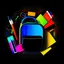 Placeholder: Create an eye-catching visual representation of going back to school, showcasing the power of vibrant colors with a dark background. Use this stock photo of going back to school with vibrant colors bursting with energy against a dark backdrop to inspire and engage your audience. Craft a stunning design that captures attention, triggers emotions, and communicates the message of going back to school effectively.