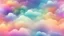 Placeholder: Colorful abstract blurred foggy rainbow smoke clouds vector frame pattern background illustration