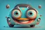 Placeholder: whimsical cartoon car with big eyes and a friendly smile