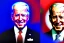 Placeholder: Painting of Messiah with Joe Biden's face