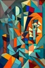 Placeholder: una pintura estilo cubismo facil