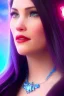 Placeholder: Liv tyler full frame portrait digital painting of futuristic animepunk robot, wide angle view, close-up, macro lens, centered camera, titanium accents, intricate details, small minutiae, tiny features, particulars, colorful, 8k, least ambient occlusion, volumetric lighting, volumetric clouds