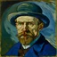 Placeholder: Portrait of a man by Van Gogh