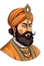 Placeholder: Indian prince with beard