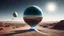 Placeholder: infinity vanishing point, photorealistic gigantic glass exoplanet lifeforms, hyperboloid Trompe-l'œil, galactic warpdrive, multiverse