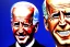 Placeholder: Painting of Moses with Joe Biden's face