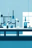 Placeholder: 2D Vector-based Animation image of laboratory tests