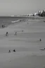 Placeholder: beach of Porto Racanti in the middle of summer, music, dancing,photography taken with a Leica camera and a 35 mm lens, black and white photography