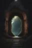Placeholder: imagem de um portal para um mundo de fantasia