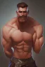 Placeholder: beefy teacher wearing very revealing shirt, muscular, seductive, smooth bokeh, by John Singer Sargent, james gurney, justin gerard, john william waterhouse, highly detailed, artstation, oil on canvas