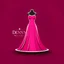 Placeholder: Create a logo called Deniz Boutique Dress DARK PINK