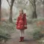 Placeholder: Disney alice in wonderland, red, autochrome, plastic puffy jacket