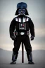 Placeholder: Darth Vader toddler, full body, bokeh, hyper realistic