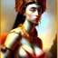 Placeholder: Epic massive Portrait of amazon busty sexy warrioress estilo Jean Auguste Dominique Ingres 4k