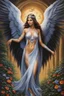 Placeholder: Back to Heaven. the very naked truth. painted by Anne Stokes, perfect, smooth