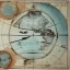 Placeholder: Sextant and old ocean map