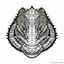 Placeholder: Alligator, mandala, minimal lines, cartoon, white back ground color, real style, realistic, minimalistic, minimal black line art, line art, crisp line art, unique coloring sheet, outlined, outline, crisp, crisp line edges, illustration, thin lines, crisp clear lines, line art, clean line art, unique, 8k, amazing, masterpiece, no colors, no dark color, no black color, avoid thick black, minimalistic line edges, pure white back ground, image character full fit to page,