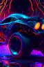Placeholder: blacklight reactive 3d 8k hd :: hot wheels :: by stephen king, crazy, dark fantasy, intricate detailed masterpiece, ray tracing:: cinematic 4D::