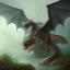 Placeholder: dragon, mythical, beast monster, legend dnd, rutkowski kinkade artgerm dragon