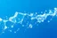 Placeholder: ice crystal texture, white on blue vector
