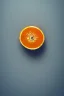 Placeholder: portrait, an uncut orange with a tiny wallclock embedded in its rind, AbstractTech clockpunk, Food photography, beautiful, delicious food, recipe photography, realistic, natural light, colorful, food art, object photography, vignette, ultra HD