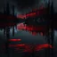 Placeholder: black and red lake