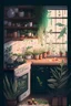 Placeholder: cozy vibes art kitchen herbs