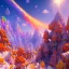 Placeholder: orange and violet landsacape with multicolored crystals falling from the sky, full of details, smooth, bright sunshine，soft light atmosphere, light effect，vaporwave colorful, concept art, smooth, extremely sharp detail, finely tuned detail, ultra high definition, 8 k, unreal engine 5, ultra sharp focus