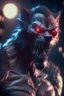 Placeholder: Vampire werewolf fused ,3d render, high details, high contrast, long explosure, hyper realistic, color grading, bokeh, unreal engine 5, 8k