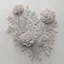 Placeholder: reastic image of a bouquet of flowers made of diamonds