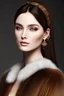 Placeholder: woman, fur coat, 17th century, dark setting, insanely detailed, 16k resolution, perfect eyes, round pupil, cinematic smooth, intricate detail, painted Renaissance style