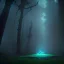 Placeholder: Sword in the middle of dark forest