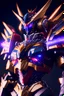 Placeholder: super robot with elements of Mazinger Z, cool, gorgeous looks, anime, colorful outfit, highly detailed, sci-fi, futuristic, soft lighting, cinematic lightning, symmetrical, intricate, octane, bright color, 8k high definition, unreal engine 5, good pose, photo, sharp focus, ultra realistic, perfect anatomy, armor with glitter diamonds, jeweled skin, crystals, sapphires, ornate, white, translucent, silver