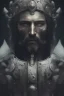 Placeholder: Dark moody night atmosphere, Fire theme art, Portrait of a warrior man by Michelangelo, 8K, close-up face, anatomically perfect face,