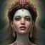 Placeholder: beautiful goddess, wearing gown of gemstones | fantasy, hyper-detailed, accurate anatomy, symmetrical facial features, sharp focus, volumetric lighting, 16k | karol bak, yoshitaka amano, tom bagshaw, aurora, zbrush cel-shaded, cgsociety | ethereal beautiful astral vaporwave storybook illustration, dark fantasy