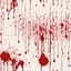 Placeholder: bleeding blood on the wallpaper