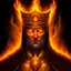 Placeholder: gözlerinden ateş çıkartan imparator