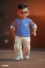 Placeholder: Virat Kohli toddler, dramatic lighting, hyper-realistic, full body