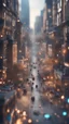 Placeholder: city madness dissolves double bind,bokeh like f/0.8, tilt-shift lens 8k, high detail, smooth render, down-light, unreal engine, prize winning