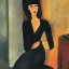 Placeholder: Lady Gaga portrait by AMADEO MODIGLIANI