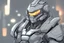 Placeholder: protogen with gray fur with a visor