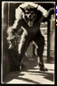Placeholder: Photograph of a werewolf prowling a Hollywood movie lot. B/w, date approximately 1922.