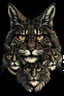 Placeholder: three eyes lynx