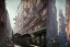 Placeholder: Corner Elevated Train run raid Train Canal River and corner shop greengrocer in colorful Italian street+Gothic city+BioShock+Dishonored+Bloodborne +trieste+Edinburgh+Chicago+victorian London+decòpunk Skyscraper+ +steampunk+biopunk+alphonse mucha, greg rutkowski,matte painting, cryengine, hyper detailed, felix kelly, fantasy art, seb mckinnon