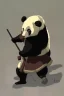 Placeholder: Panda in samurai armour